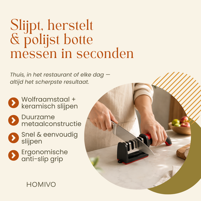 Messenslijper Antislip - Alle Messen Scherp | Homivo