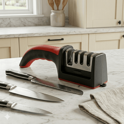 Messenslijper 4-in-1 – Multifunctioneel voor Messen en Scharen