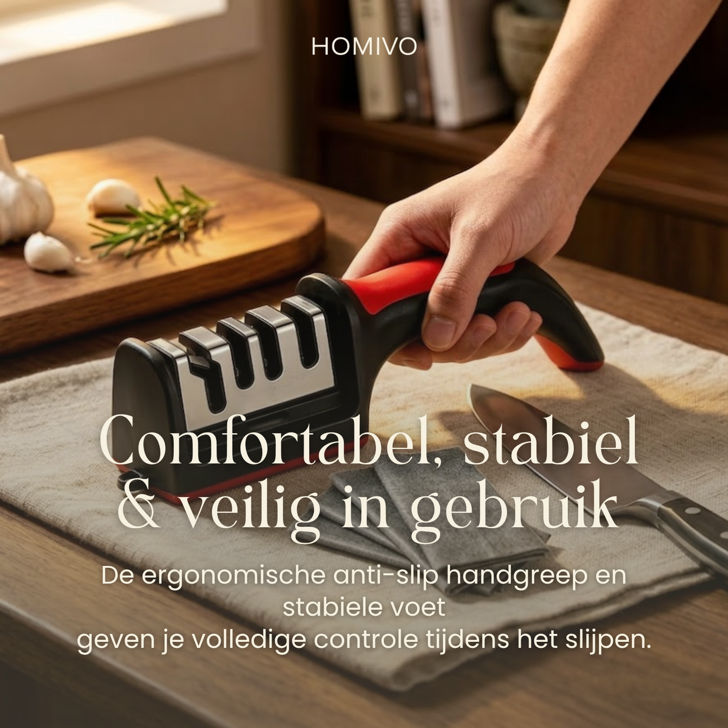 Messenslijper Antislip - Alle Messen Scherp | Homivo