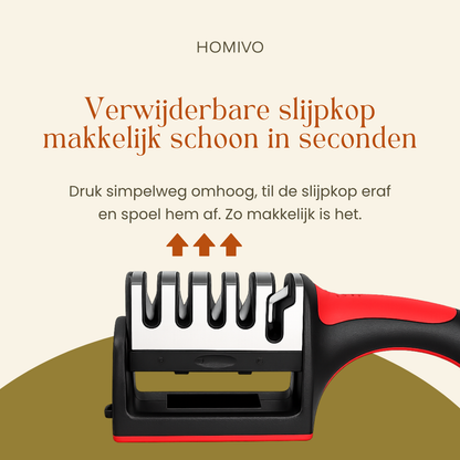 Messenslijper Antislip - Alle Messen Scherp | Homivo