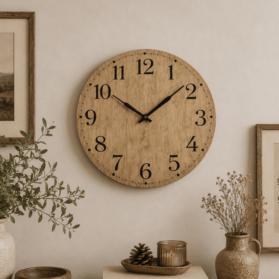 TimberTick - wandklok