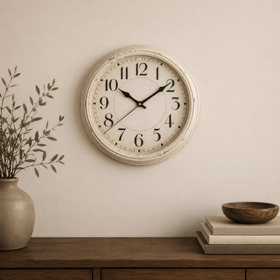 TickRound - wandklok